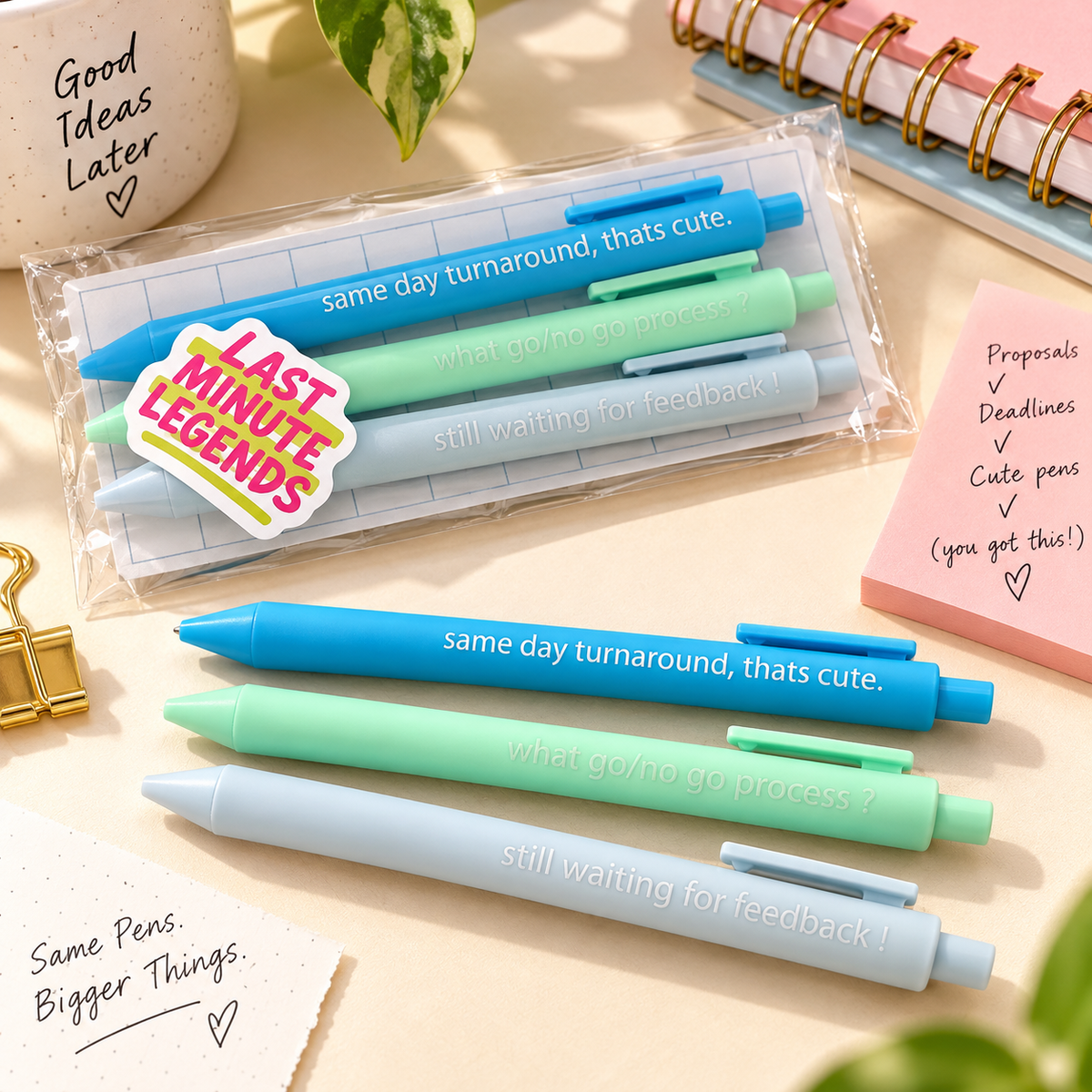 Approval Pending — 3-Pen Set